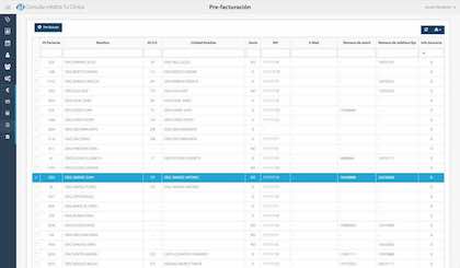 Pre-facturación